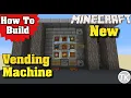 How to Build a NEW WORKING Vending Machine for Minecraft 1 16 Redstone Tutorial