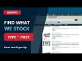 How to Search ABSupply for Items We Stock