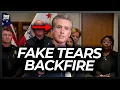 Download Lagu Gavin Newsom Mocked for Obviously Fake Crying at Press Conference