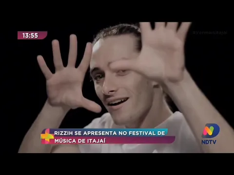 Rizzih se apresenta no festival de Música de Itajaí