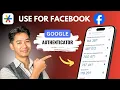 How to Use Google Authenticator for Facebook