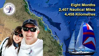 Becalmed to Near Gale – The Final Sail of our Great Barrier Reef Cruising Season – Ep 47