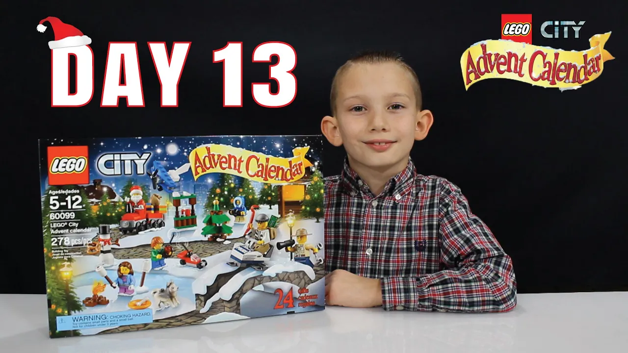 Lego City 60155 City Advent Calendar 2017 - Lego Speed Build Review