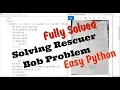 Solving Rescuer Bob problem in Python Problem solving Python tutorial