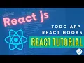 React Tutorial TodoApp crud with React Hooks 2020