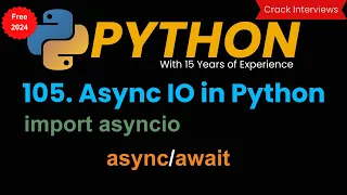 Asyncio Python Python Asyncio async Python await Python