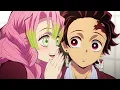 The Romantic Scene of Tanjiro and Mitsuri English Dub Demon Slayer Season 3 Episode 1