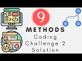 Delphi - Methods Lesson 9 Coding Challenge 2 Solution