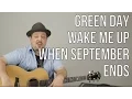 Download Lagu Green Day - Wake Me Up When September Ends - Guitar Lesson - How to Play - Acoustic Songs