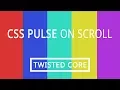 Pulse Background on Scroll CSS - Free Download