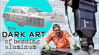 The (DARK) Art of Bending our Hull Plates- Aluminum Catamaran Build Part 3