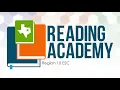 Region 10 ESC Reading Academy Module 6 Phonological Awareness Artifact