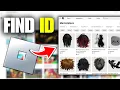 How To Get Asset ID in Roblox Catalog Images Clothing Accessories