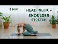 13 Minute Pilates Stretch for Head Neck and Shoulders Good Moves Well Good