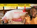Best FEED Formulation and Kilograms of Feed for SOW