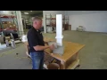 Step 2d - Install Post Mount to Footing 5x5 Post