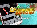 Download Lagu Cara Membuat Voice Note Menjadi Status WA Tanpa Aplikasi