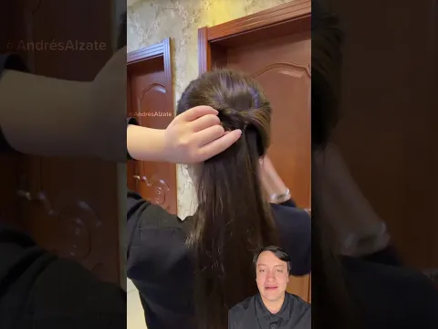 Aprende a hacer un peinado elegante y fácil en solo un minuto.