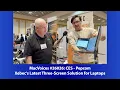 MacVoices Pepcom at CES - Xebec s Latest Three-Screen Solution for Laptops