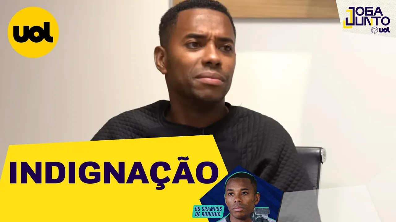 ‘TIVE DE PARAR EM VÁRIOS MOMENTOS PARA NÃO PENSAR PORQUE VIRAVA O ESTÔMAGO’; REPÓRTER SOBRE ROBINHO
