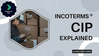 Download CIP | Incoterms® 2020 Explained for Beginners | 2023 | Carriage and Insurance Paid To MP3