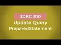 Updating Data of Table in Database JDBC