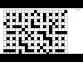 Is This the World s Hardest Crossword Puzzle