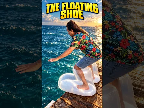 The Floating Shoe 😮