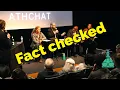 Fact checked 5 claims from the AthChat debate