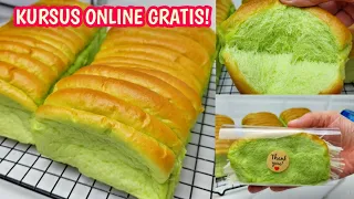 resep roti sisir pandan super lembut ide jualan dirumah auto laris tahan berhari2 