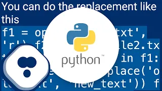 How to search and replace text in a file