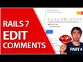 Intro To Editing Comments With Stimulus In Rails 7 Ruby On Rails For Beginners Part 4