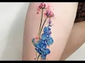 TOP 35 FLOWER TATTOOS IDEAS ON LEG 2020
