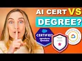 7 AI Certifications That Could Beat a Degree in 2026