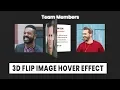 CSS3 3d flip Image hover effect CSS3 Animation Snippets