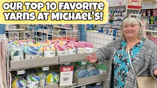 Our 10 Favorite Yarns at Michaels Which one is your favorite