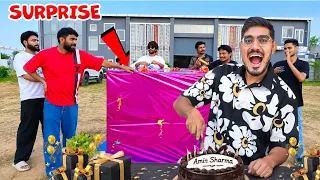 Birthday Surprise Prank On Amit | अमित को लगा झटका फिर आया मज़ा | Crazy XYZ
