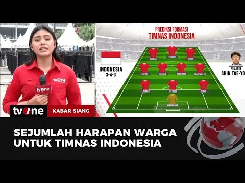 Semarak Jelang Laga Indonesia vs Australia