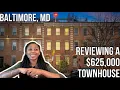 REVIEWING A 625 000 TOWNHOUSE IN BALTIMORE MD ZILLOW