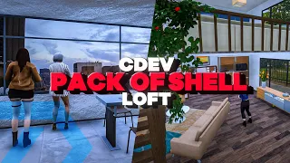 cDev Pack of Shell FiveM - Lofts Edition 4 different lofts