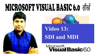 13 SDI and MDI Application in Visual Basic 6 0