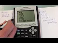 Using the TI 84 finance program