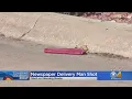 Newspaper Delivery Driver Shot Before His Car Was Stolen