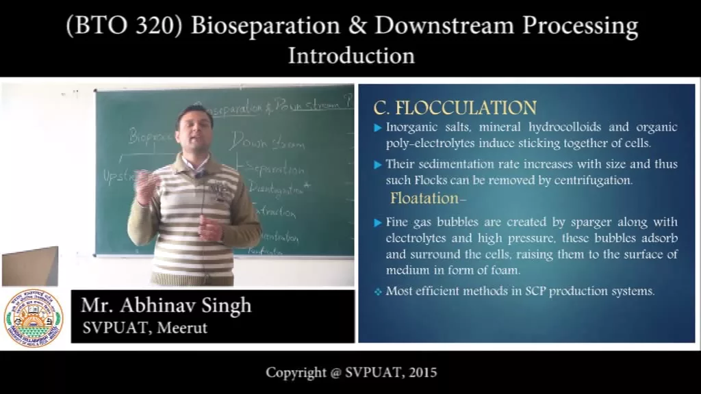 (BTO 320) Bioseperation & Downstream_Introduction