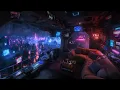Download Lagu 🎵 Chill Cybernetic Terrace: Rain and Ambient Music | Cyberpunk Bedroom over the City | 4K | 10 hours