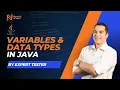 Session 6 Java for Selenium Variables Datatypes In Java