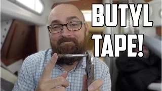 Sail Life – Rebedding deck-hull bolts using butyl tape