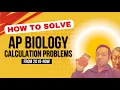 AP Biology ALL Calculation Questions from the Last 5 YEARS and More