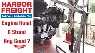 How to assemble Harbor Freight Engine Hoist Stand