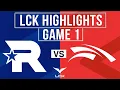 KT vs HLE Highlights Game 1 LCK 2026 Rounds 3-4 KT Rolster vs Hanwha Life Esports